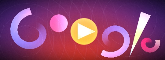 Oskar Fischinger's 117th Birthday - дудл-игра от Google