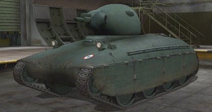World of Tanks — Тяжёлый лёгкий танк AMX 40
